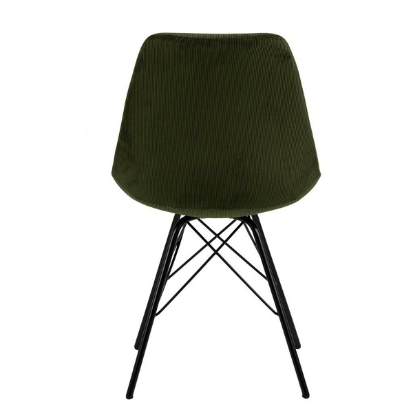 Krzesło Eris sztruks zielone - ACTONA